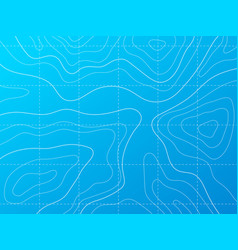 Ocean And Sea Line Contour Topographic Map