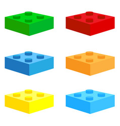 With Lego Blocks Geometric Element