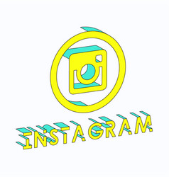 Instagram Isometric