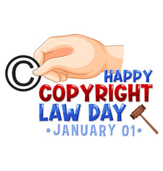 Copyright Law Day Banner Design