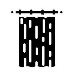 Curtain Living Room Glyph Icon