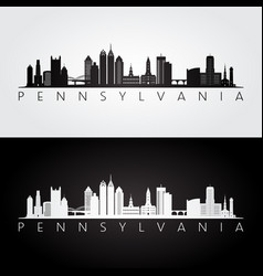 Pennsylvania State Skyline And Landmarks