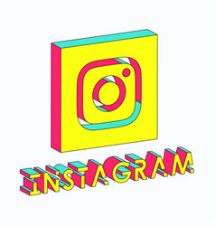 Instagram Isometric