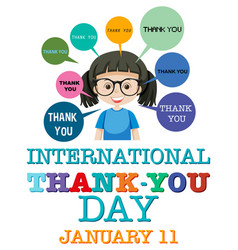 International Thank You Day Icon