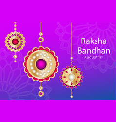 Gradient Raksha Bandhan Background