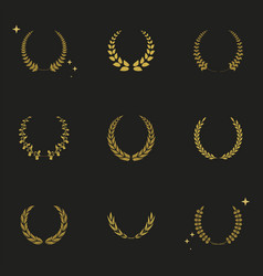 Nine Laurel Wreaths Icons