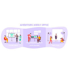 Advertising Agency Office Composition