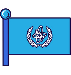 International Atomic Energy Agency Flag