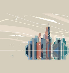 Urban Skyline Concept