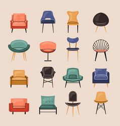 Chairs Sitting Furniture Collection In Different