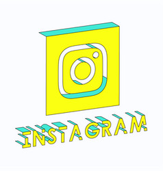 Instagram Isometric