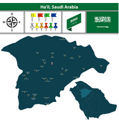 Map Of Hail Saudi Arabia