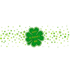 St Patrick Day Shamrock Clover Background