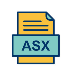 Asx File Document Icon