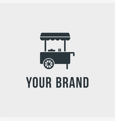 Logo Of Streed Food Cart Icon