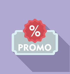 Promo Card Gift Icon Flat Deal Promotion