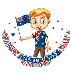 Happy Australia Day Banner Design