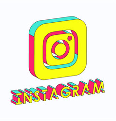 Instagram Isometric