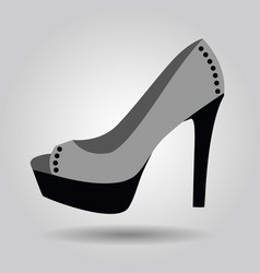 Single Women Platform High Heel Studded Shoe Icon