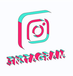 Instagram Isometric