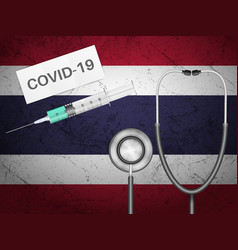 Medical Equepment On Thailand Flag