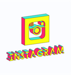 Instagram Isometric