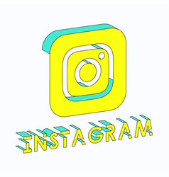 Instagram Isometric