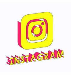 Instagram Isometric