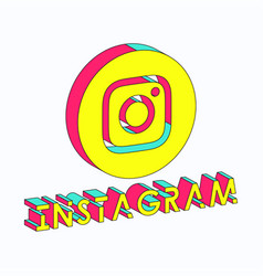 Instagram Isometric