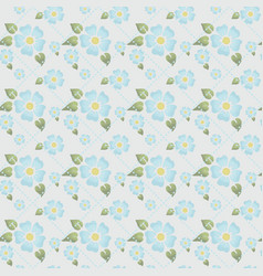 Seamless Floral Pattern Subdued Tone Of Colour