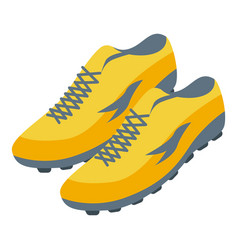 Referee Shoes Icon Isometric Sport Man