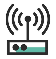 Router Colored Stroke Icon