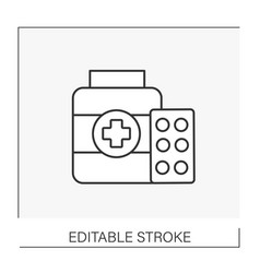 Pharmacy Line Icon