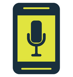 Podcast Microphone On A White Background