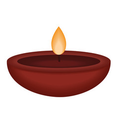 Red Diwali Candle