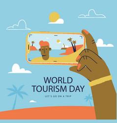 Flat For World Tourism Day