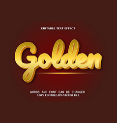 Golden Editable Text Effect Luxury Style