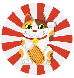 Maneki Neko Japanese Cat Good Luck Doll