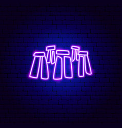 Stonehenge Neon Sign