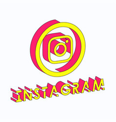 Instagram Isometric