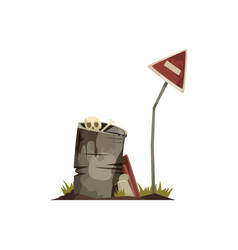 Post Apocalypse Cartoon Icon