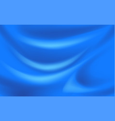 Abstract Background Rippled Blue Silk Fabric