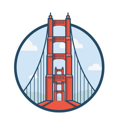 Golden Gate Bridge Icon