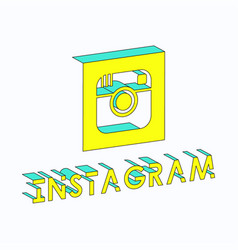 Instagram Isometric