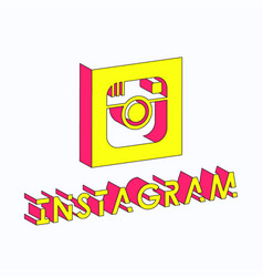 Instagram Isometric