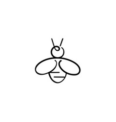 Bee Line Style Icon Design