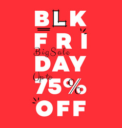 Black Friday Big Sale Poster Flyer Design