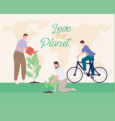 Love Our Planet Banner