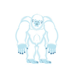 Yeti Sad Bigfoot Sorrowful Abominable Snowman