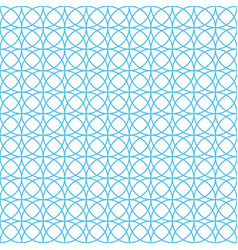 Blue Geometric Design Circles Pattern Background